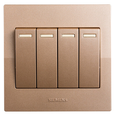

Siemens SIEMENS 5TA80423NC03 four open single-controlled band with fluorescent champagne gold