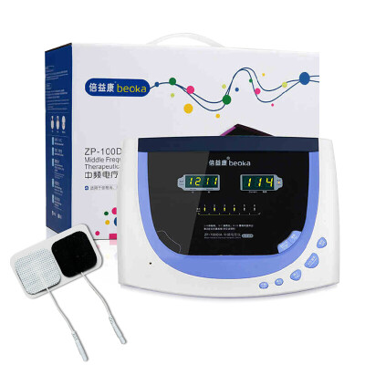 

Electrolytic IF treatment instrument electronic pulse lumbar disc herniation cervical spondylosis multi-function physical therapy instrument home therapy instrument diathermy ZP-100DID