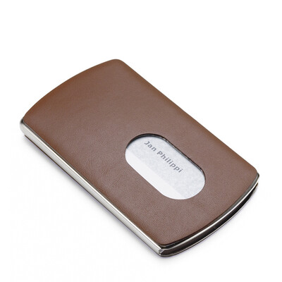 

Germany Felicia PHILIPPI metal plus cortex creative business card box to push the name card box to send leadership 120033