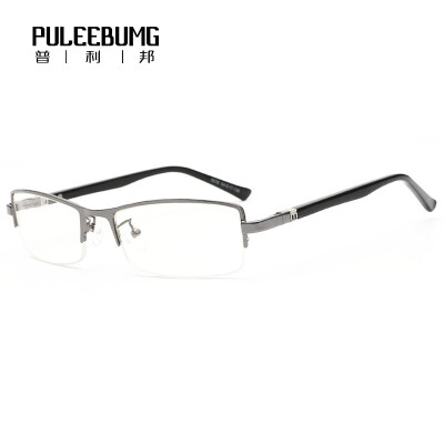 

PuLeeBumG anti-blue light radiation glasses flat mirror computer goggles men and women universal half-frame decorative mirror P903