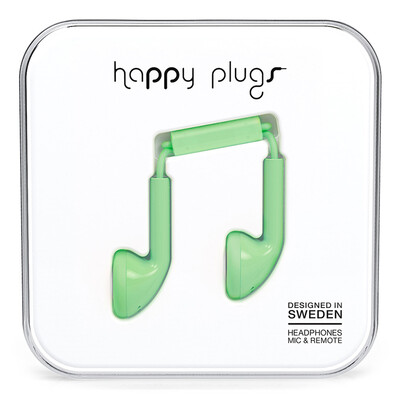 

Счастливые наушники для наушников Earbud Earphones Наушники для наушников Apple Andrews для мобильных телефонов Mint Green