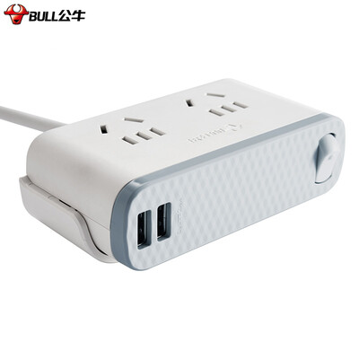 

Bull BULL GN-U202GU office series - table socket socket row plug board wiring board plug 2-bit total length of 18 meters