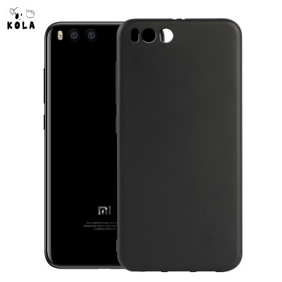 

KOLA millet 6 mobile phone shell micro sand silicone soft shell protective cover for millet 6 black