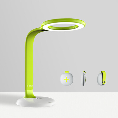 

Tencent children intelligent desk lamp student desk reading led learning desk lamp cherry powder