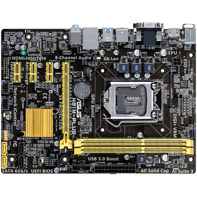 

ASUS H81M-PLUS motherboard Intel H81 LGA 1150