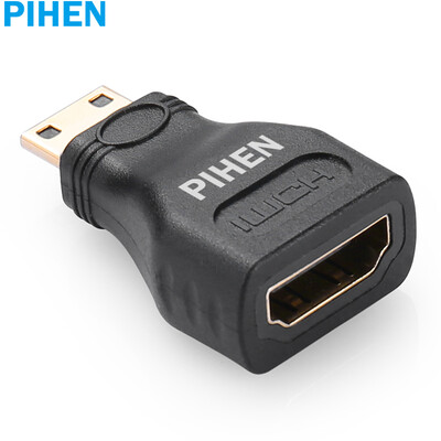 

(PIHEN) PH-ZHX048 Мини-HDMI к HDMI Мини-адаптер HDMI мини-HDMI к HDMI маленькое преобразование большой компьютерный конвертер