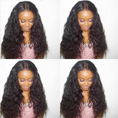 

Kinky Curly Wig 130% Density Lace Front Wig Human Hair With Baby Hair Free Part Brazilian lace front Human Hair Wigs