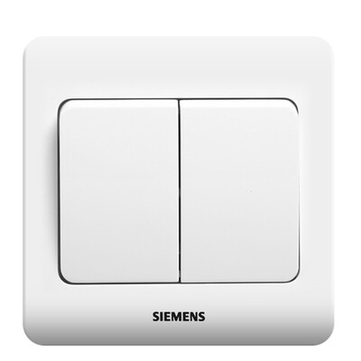 

Siemens SIEMENS 5TA02161CC1 double open dual control remote switch socket elegant white