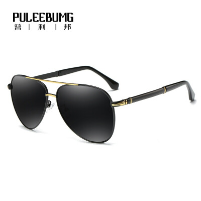 

PuLeeBumG European and American fashion polarized sunglasses men riding a driving mirror sunglasses driver mirror yurt P2652