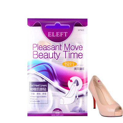 

ELEFT gel followed by wearing anti-wear footsteps not heel shoes with transparent half-size pad (a pair