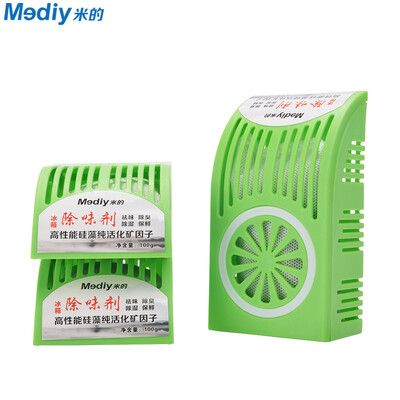 

Rice mediy MF-CW02A diatom pure refrigerator in addition to taste deodorant strong deodorant odor removal 100g 3 box