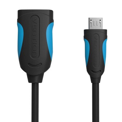 

VISA VAS-A07-B025 OTG data line Andrews mobile phone computer flat board U disk cable millet Samsung mouse adapter cable black 0.25 meters