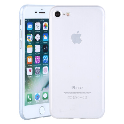 

Wei Ji iPhone protection shell 0.3mm ultra-thin dropproof waterproof transparent white for iPhone 7