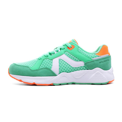 

ANTA women&39s shoes 92728861 casual shoes women running shoes comfortable sports shoes pure heart green fluorescence Anta white -1 65 female 375