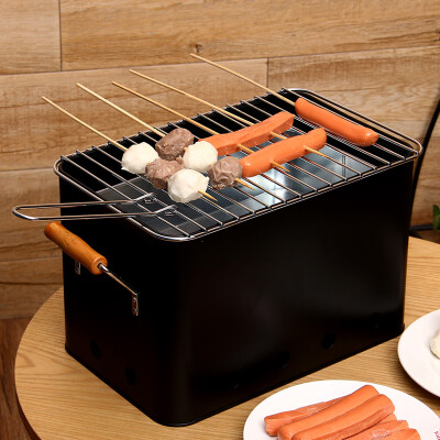 

Ou Runzhe barbecue stove square home outdoor charcoal grill