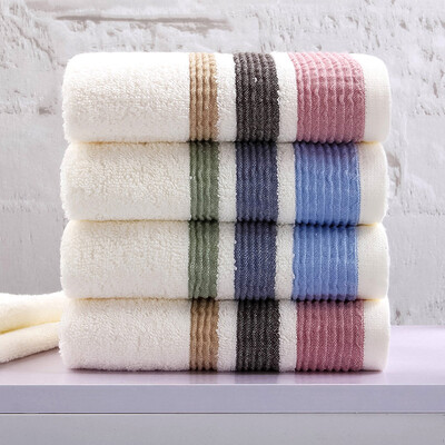 

Xin brand towel home textiles Shu soft cotton colorful satin cotton absorbent towel 4 100g Article 34 76cm
