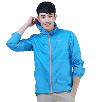 

Pathfinder (TOREAD) outdoor spring and summer men's skin clothing thin quick-drying breathable jacket TAEE81716 iron blue ash M