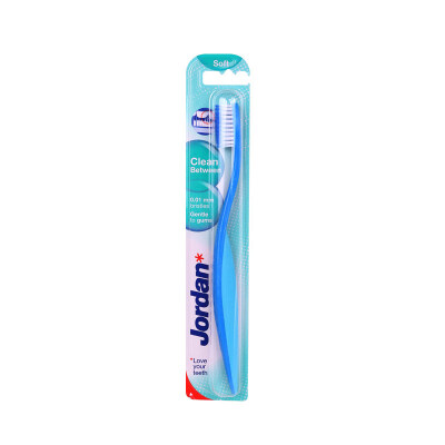 

Jordan Clean Between special design brush head ultra-fine toothbrush (Norwegian brand) 1