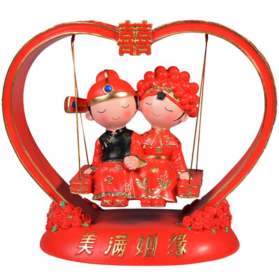 

Gold fire to love the swing show craft gift to send wedding gifts birthday gift souvenirs
