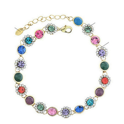 

Yoursfs @ Браслеты и браслеты CZ Diamonds Браслет Rhinestones Handmade Statement Женский браслет Vintage Crystal Bangles