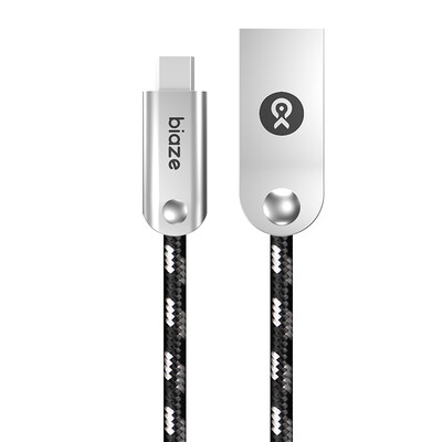 

BIAZE K13 Micro USB интерфейс для мобильной передачи данных телефона кабель / зарядного устройство / кабеля питания 1,2 м черной поддержки вязки Samsung / Huawei / проса / Meizu / HTC / Sony