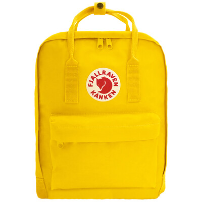 

Arctic Fox Fjallraven waterproof wear-resistant backpack simple fashion casual shoulder bag Kanken Classic 23510 141 warm yellow 16L