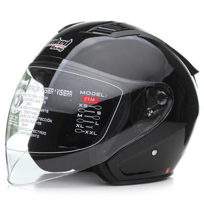 

Tanked Racing Motorcycle Helmet Electric Battery Car Helmet T536 Four Seasons Universal  Code Black ZEN-B