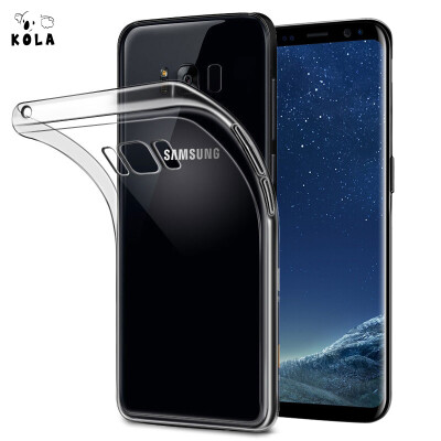 

KOLA Samsung S8 mobile phone case TPU transparent silicone soft shell protective cover for Samsung Galaxy S8