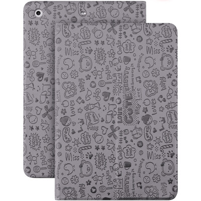 

BIAZE Apple iPad Mini2 31 Case Case Lightweight&Drop Intelligent Sleep Sleeve Little Witch Series PB01-Gray