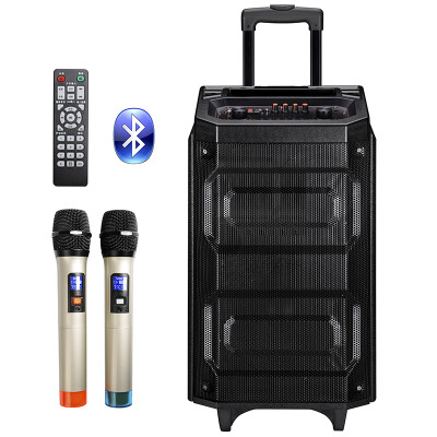 

Shinco Finco F12 Square Dance Sound Outdoor Rod Speaker High Power Bluetooth Portable Card Player Dual Microphone 10 &quot