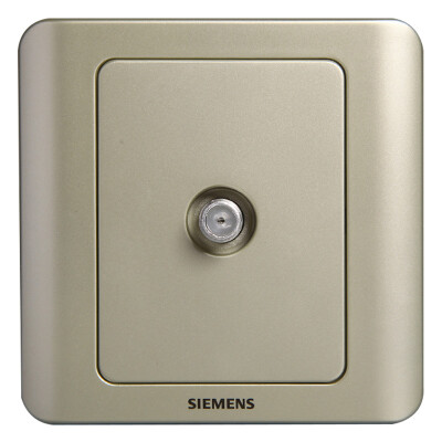 

Siemens (SIEMENS) 5TG01151CC133 switch socket prospect broadband socket (gold brown