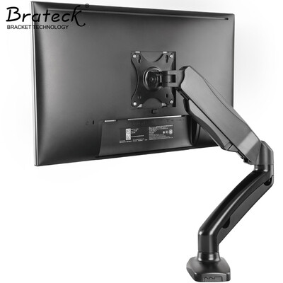

Brateck LCD Monitor Bracket Desktop Universal Swing Lift Display Bracket Arm Single Screen Base Bracket 13-27 in LDT13-C012