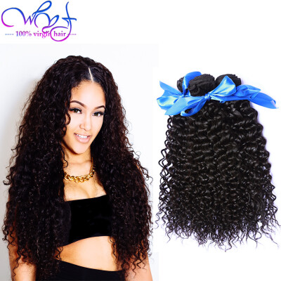 

WYF 2017 Best Selling Kinky Curly Human Hair Weft 8A 3 Bundles Peruvian Kinky Curly Virgin Hair Soft and Bouncy Kinky Curly Hair