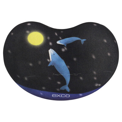 

Should fit cool EXCO cute wrist mouse pad silicone wrist wrist wrist care home office hand care PU anti-skid bottom wrist pad MSP020 whale
