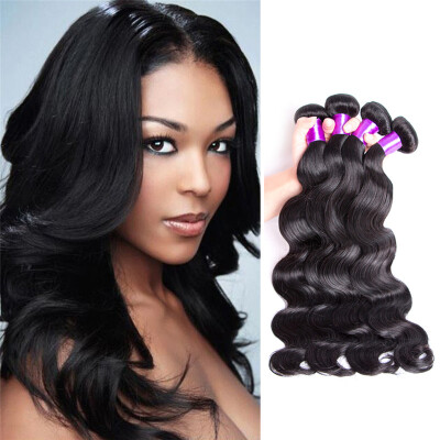

8A Brazilian Virgin Hair Body Wave 5 Bundles Unprocessed Human Hair Weaves Top Brazilian Hair Weave Bundles Brazilian Body Wave