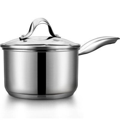 

Jingdong supermarket platinum Dili Bodeux royal milk pot 18CM pure copper core heat 304 stainless steel insulation casting handle energy saving time&time to heat evenly