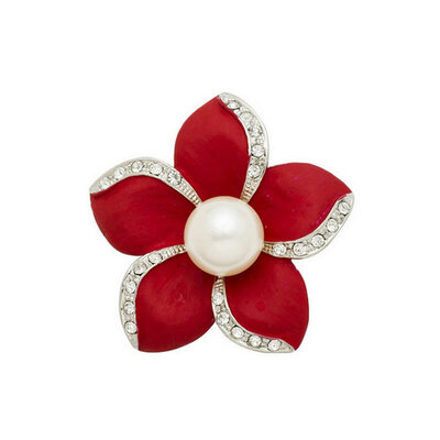 

Yoursfs@ Gorgeous Crystal Flower Brooches For Women Luxury Zirconia Broches Pins Collar Clips Hats Scarf Buckles Brooch Jewelry