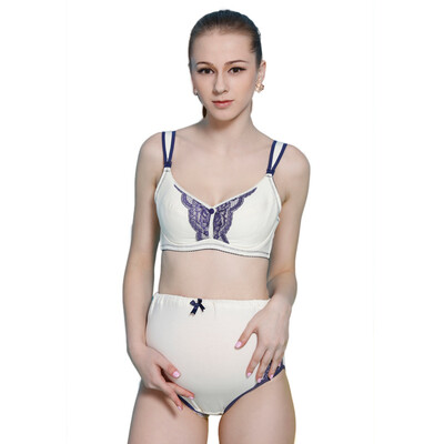 

Pill Mummy Breast Breast Underwear Set Беременные женские нижнее белье Беременные женские нижнее белье B7073 Бежевый 90C