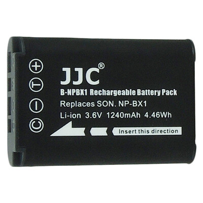 

JJC B-NPBX1 аккумулятор для аккумуляторов NP-BX1 для Sony SONY black card RX100V IV III M5 M4 M3 M2 RX1RII HX400 HX90 HX60 с батарейным отсеком