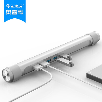 

ORICO M4U3 HUB концентратор USB3.0 Творческий кронштейн Splitter 4-портовый расширенный USB-удлинитель для ноутбука Silver