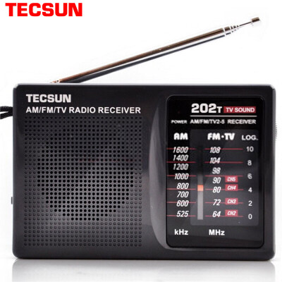 

Tecsun Tecsun radio audio portable portable elderly small semiconductor TV audio college entrance examination English listening four six FM FM R202T