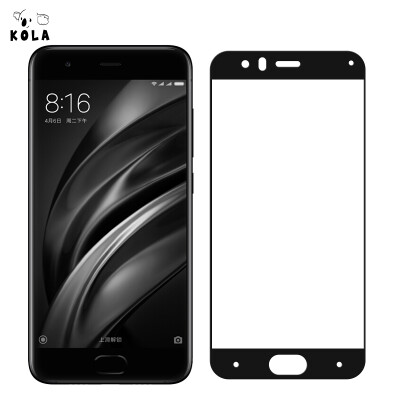 

KOLA millet 6 tempered film full screen cover mobile phone protective film for millet 6 black