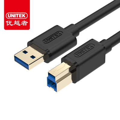 

Улучшенный человек (UNITEK) высокоскоростной кабель USB 5 м печать принтер стороны линии порта USB 2.0 AM / BM HP Epson Canon HP линия данных соединительной линии Y-C421EBK