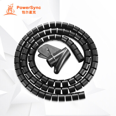 

(PowerSync) ACLWAGW5250 кабель, USB кабель намотанный кабель защитный кабель проводник органайзер 25 мм большой диаметр черный