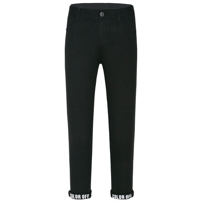 

Semir casual pants summer Slim feet seven pants Korean version was thin 13216260008 black 29