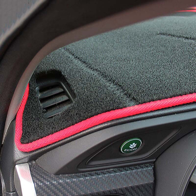 

Huashi Elysee dark pad 14-16 Elysee central control instrument panel sunscreen insulation shade car accessories modified special red edge
