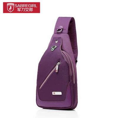 

Saber Girl SABREGIRL SA-1026 Women&39s Corset Women&39s Messenger Bag Women&39s Bag Canvas Backpack Sports Bag Korean Version Black
