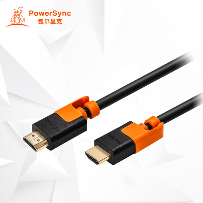 

Bauer звезда г (PowerSync) H2GBR0020 HDMI HD видео кабель 2,0 3D HD подключение TV PC кабель 2 м Черный