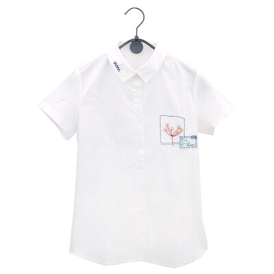 

Red Bean &39s IDF Women&39 s Graffiti Style Short Sleeve Shirt Female FCD7101B 04 Ben White 165 88A