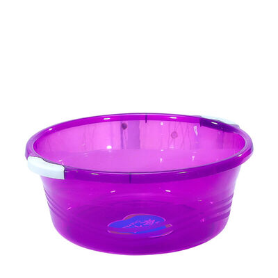 

[Jingdong Supermarket] Camellia CHAHUA plastic washbasin 38CM handle anti-skid basin 03431K